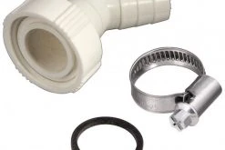 Zubehör Für Waschmaschinen XavaX Siphonanschluss Waschmaschinen-Zubehör Weiß