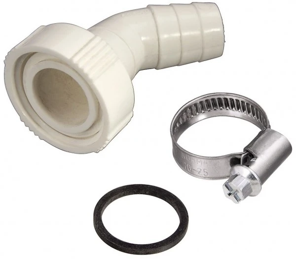 Zubehör Für Waschmaschinen XavaX Siphonanschluss Waschmaschinen-Zubehör Weiß 1 Zubehör Für Waschmaschinen XavaX Siphonanschluss Waschmaschinen-Zubehör Weiß
