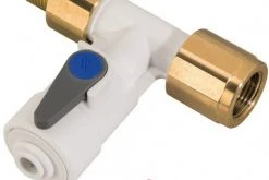 Zubehör Für Waschmaschinen XavaX T-Stück Winkel-Absperrventil Waschmaschinen-Zubehör Weiss