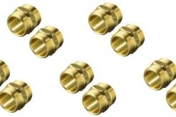 Zubehör Für Waschmaschinen XavaX Zulaufschlauchverbinder Messing