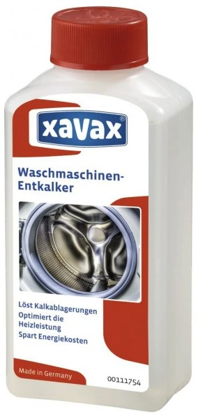 Zubehör Für Waschmaschinen XavaX Waschmaschinen-Entkalker (250ml) Pflegemittel 1 Zubehör Für Waschmaschinen XavaX Waschmaschinen-Entkalker (250ml) Pflegemittel