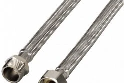 Zubehör Für Waschmaschinen XavaX Panzer-Zulaufschlauch-Verläng. 2m Waschmaschinen-Zubehör