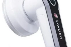 Kleiderrasierer Singer Fusselfräse Fusselrasierer Weiß/schwarz