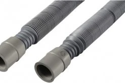 Zubehör Für Waschmaschinen XavaX Ablaufschlauch (1,2 - 4m) Waschmaschinen-Zubehör Grau